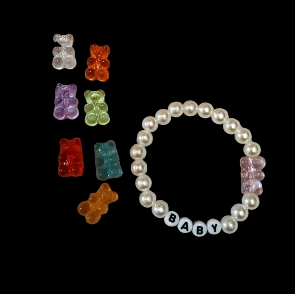 BABY beaded gummy bear bracelet - Picture 2 of 5